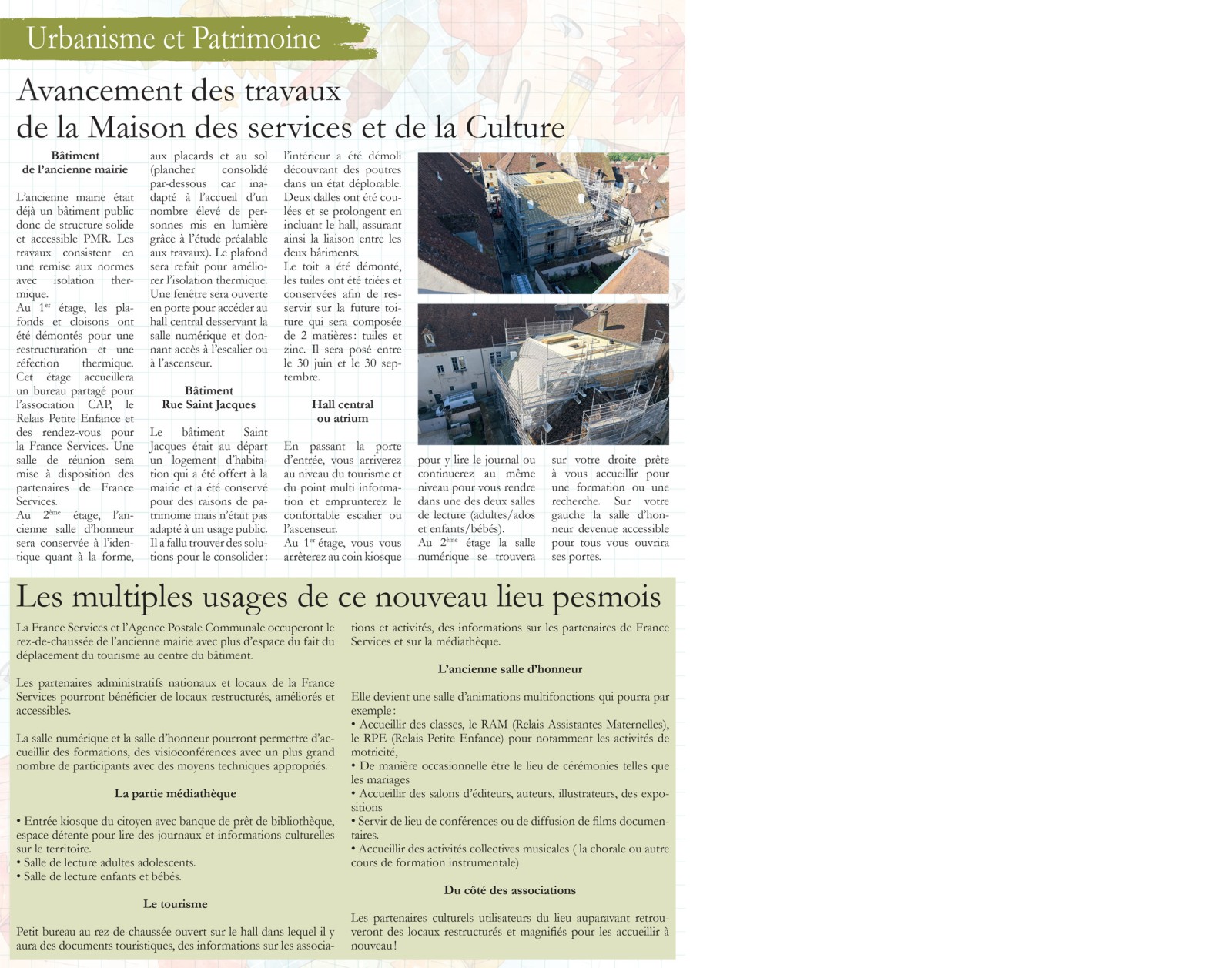 Vivre à Pesmes n°21