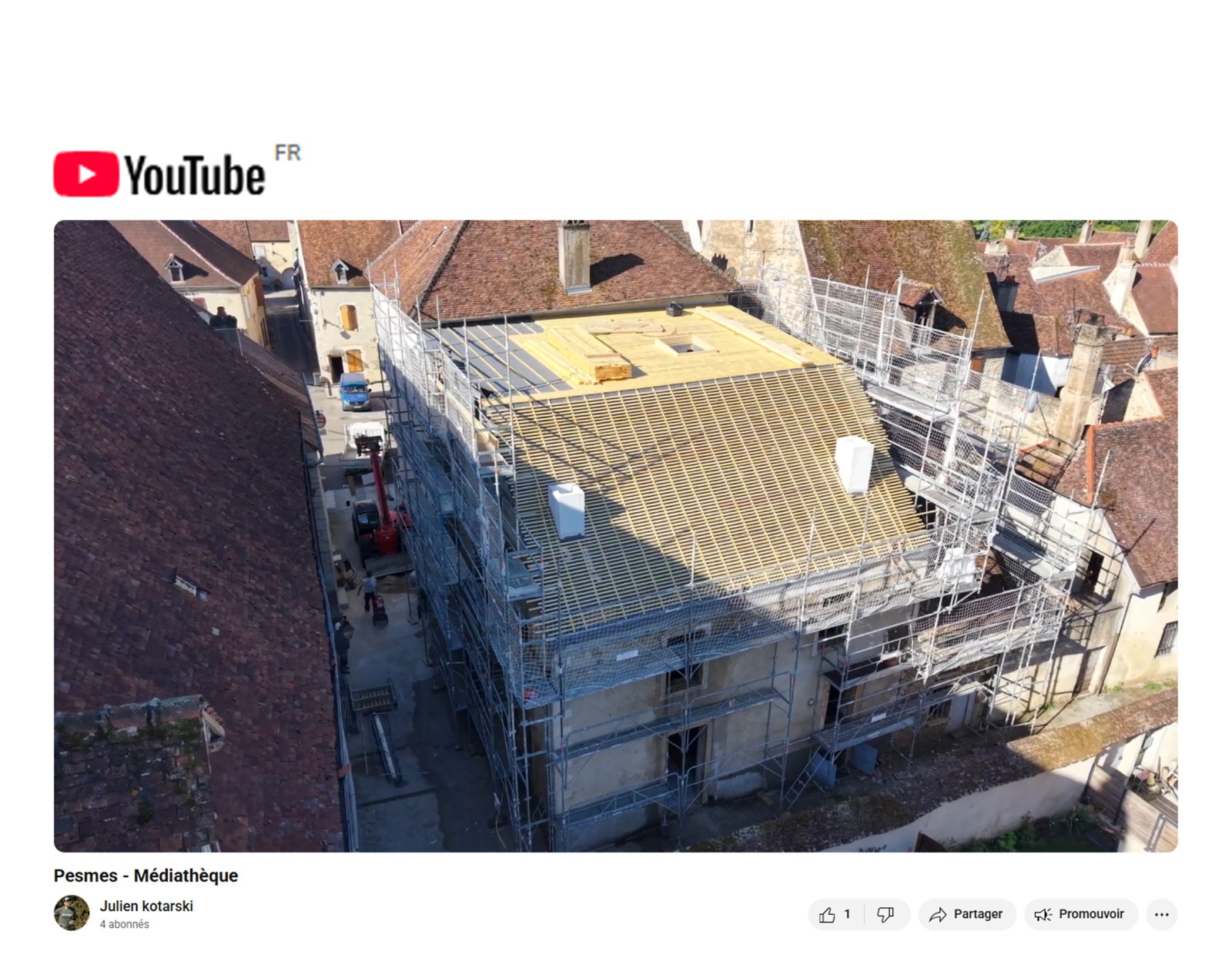 Chaîne Youtube en ligne !